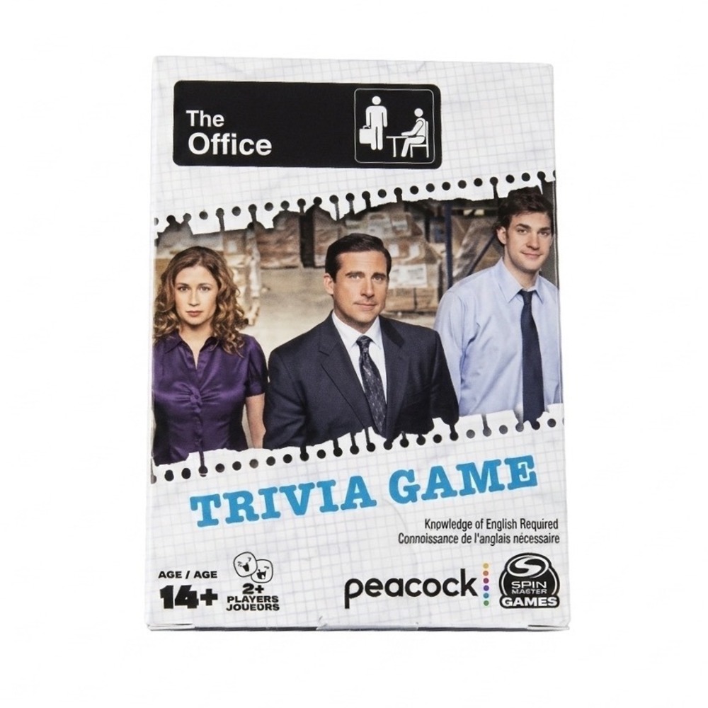 The Office Trivia Game‎ Spin Master Peacock TV Show Card Game 53 Cards Ages 14+